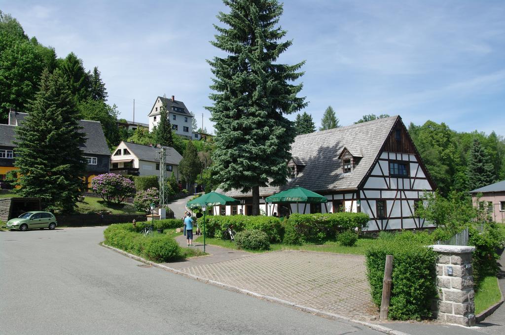 Wirtschaft & Pension Zum Huthaus Schneeberg  Habitación foto